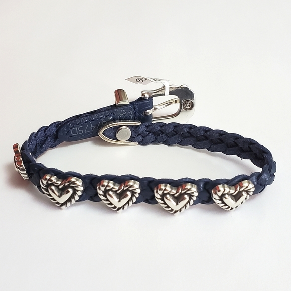 Brighton - Roped Heart Braid Bandit Bracelet - NWT - Picture 5 of 7